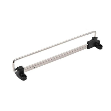 Wardrobe Extendable Push Pull Hanging Rod 12 To 16 Inches For Clothes Rail - aluminum alloy retractable closet rail with steel ball split design