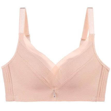 Wireless Seamless Lifting Bra For Everyday Comfort And Support - nude wireless seamless lifting bra with thicker lower cups for light lift and smooth silhouette