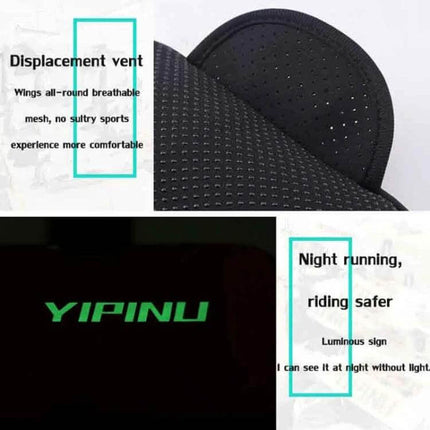 YIPINU Arm Phone Bag For Outdoor Sports 18x10cm Everyday Carry slim waterproof arm sleeve with breathable mesh and luminous YIPINU logo