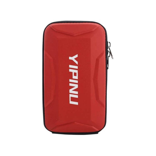 YIPINU Arm Phone Bag For Outdoor Sports 18x10cm Everyday Carry slim waterproof red hard-shell sleeve for cycling running hiking