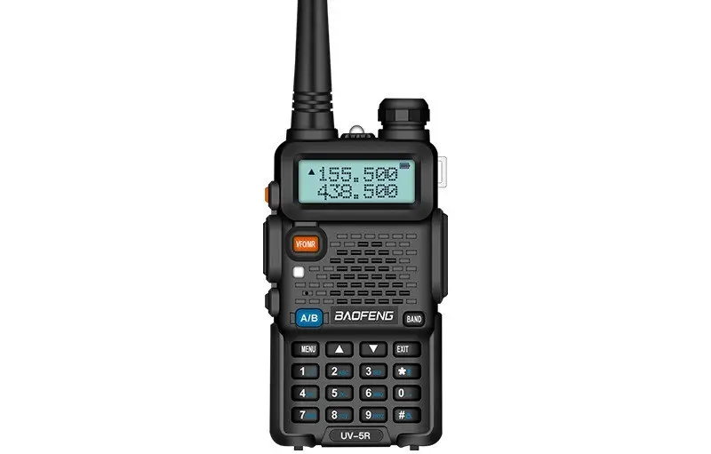 Baofeng Walkie-Talkie: Ultimate Companion for Your Self-Drive Ventures 4 Baofeng Uv-5R Dual Band Handheld Transceiver With Digital Display And Keypad For Communication.