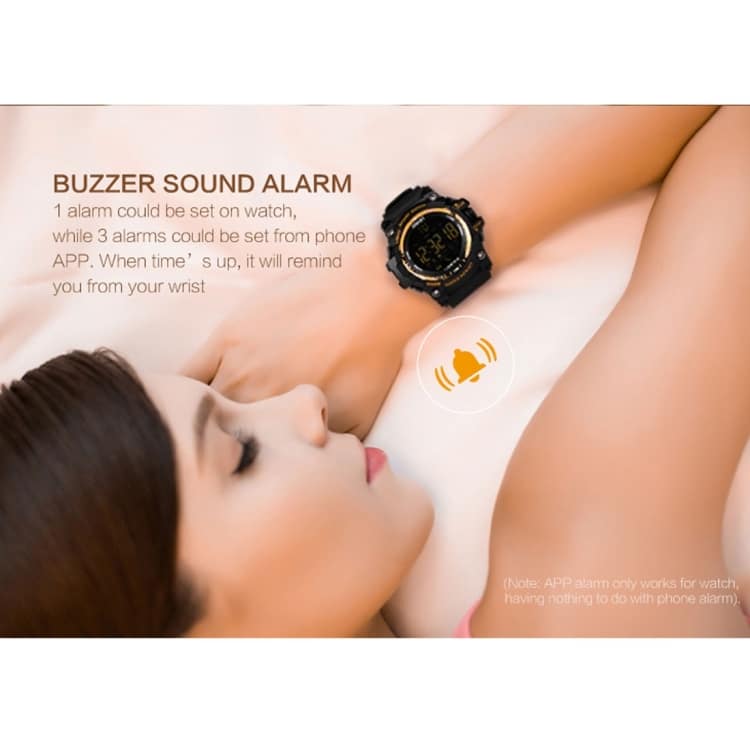 EX16 1.12" Sport Smart Watch, FSTN LCD, IP67 Waterproof, Pedometer, Android & iOS 18 Ex16 1.12&Quot; Sport Smart Watch, Fstn Lcd, Ip67 Waterproof, Pedometer, Android &Amp; Ios - Image 18