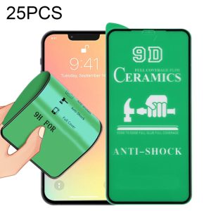 25 PCS iPhone 13 Series 9D Full Ceramic Screen Film: Ultimate Protection