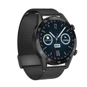 SK7Plus Smart Watch: 1.28" IPS Screen, Bluetooth Call, Steel Strap