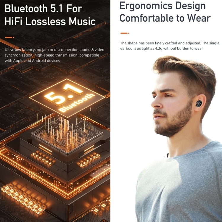 Awei T13 Pro V5.1 Sports Headset - Wireless Freedom for Active Lifestyle 3 Awei T13 Pro V5.1 Sports Headset - Wireless Freedom For Active Lifestyle - Image 3