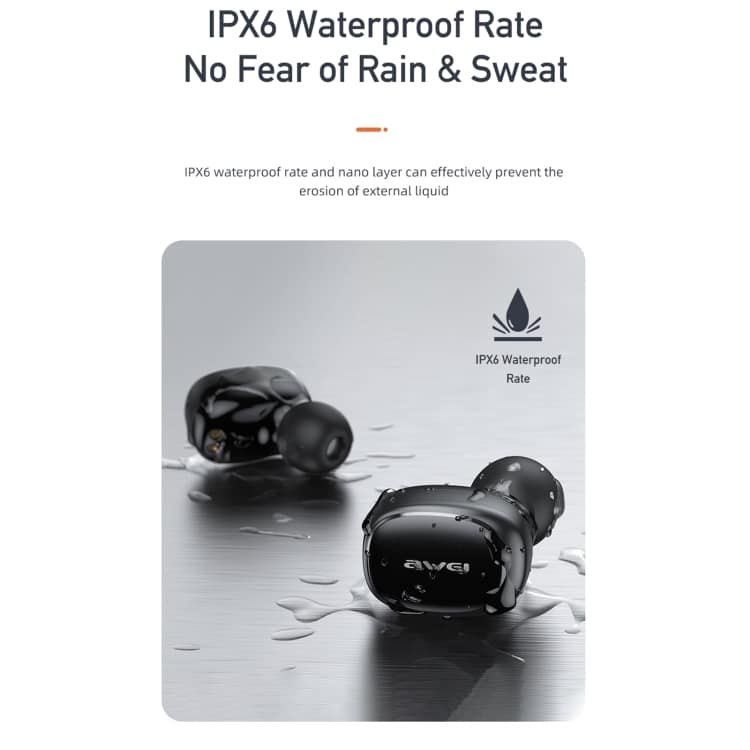 Awei T13 Pro V5.1 Sports Headset - Wireless Freedom for Active Lifestyle 6 Awei T13 Pro V5.1 Sports Headset - Wireless Freedom For Active Lifestyle - Image 6