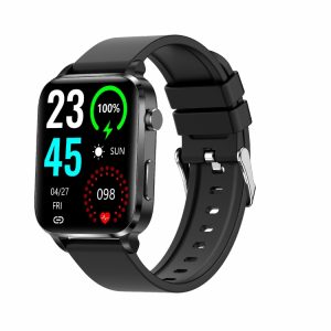 F100 HD Smart Watch: Temp & SpO2 Monitoring, 3 Colors - Stay Connected & Healthy