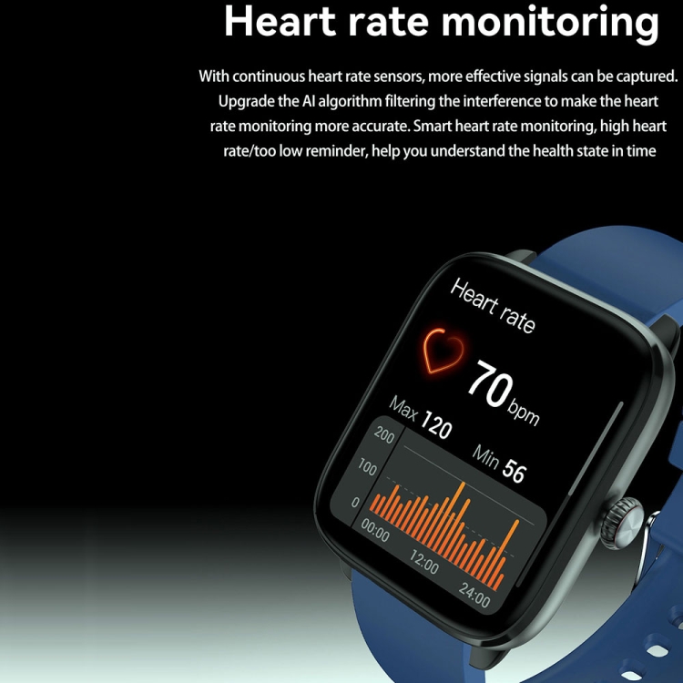 IP67 Waterproof Smart Watch with Bluetooth Call & Heart Rate Monitor 17 Ip67 Waterproof Smart Watch With Bluetooth Call &Amp; Heart Rate Monitor - Image 17