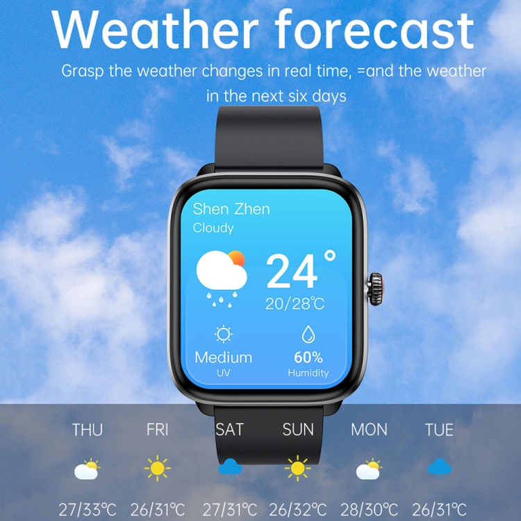 IP67 Waterproof Smart Watch with Bluetooth Call & Heart Rate Monitor 19 Ip67 Waterproof Smart Watch With Bluetooth Call &Amp; Heart Rate Monitor - Image 19