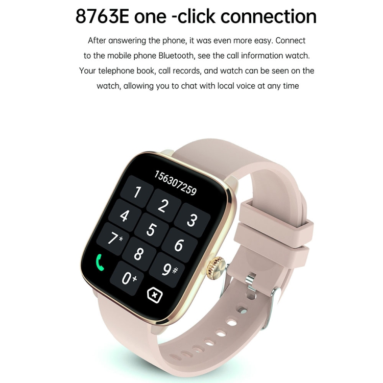 IP67 Waterproof Smart Watch with Bluetooth Call & Heart Rate Monitor 3 Ip67 Waterproof Smart Watch With Bluetooth Call &Amp; Heart Rate Monitor - Image 3