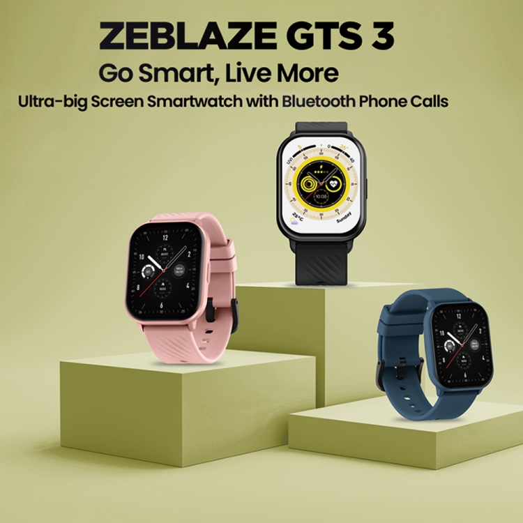 Zeblaze GTS 3 Waterproof Smartwatch with Bluetooth Calling - Stay Connected Everywhere 2 Zeblaze Gts 3 Waterproof Smartwatch With Bluetooth Calling - Stay Connected Everywhere - Image 2