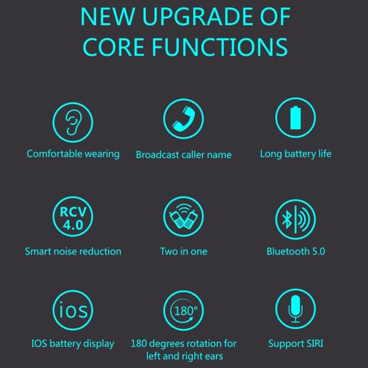 Ultimate Sound: F910 Wireless Dual Mic Earphones with Noise Reduction 2 Ultimate Sound: F910 Wireless Dual Mic Earphones With Noise Reduction - Image 2