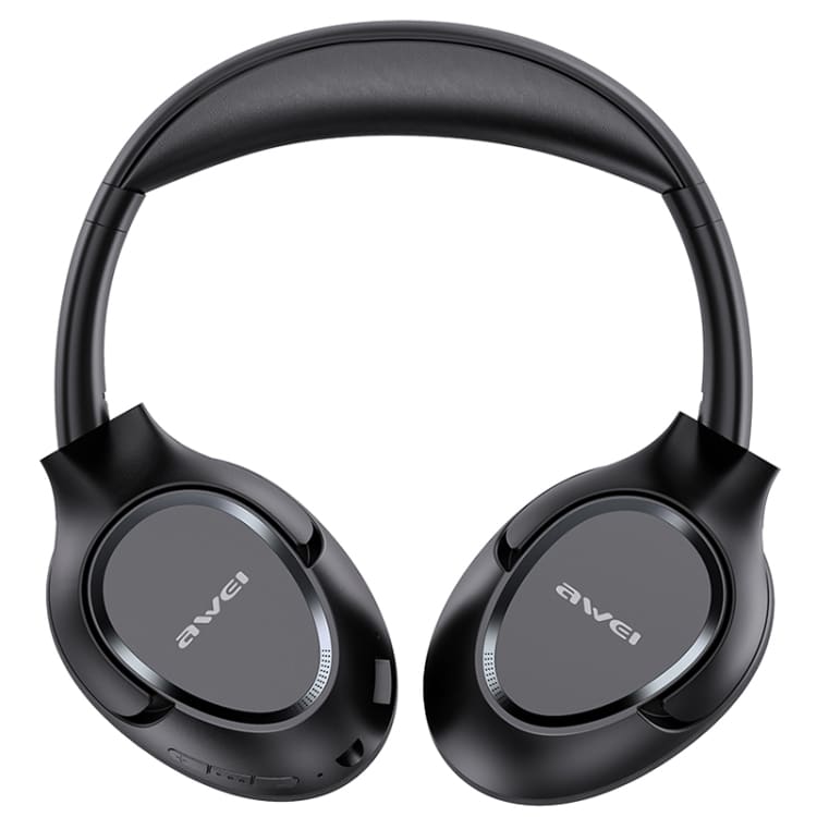 AWEI A770BL Bluetooth 5.0 Wireless Headset - Superior Stereo Sound & Connectivity 2 Black Wireless Headphones With A Sleek Design And Adjustable Headband From Awei.