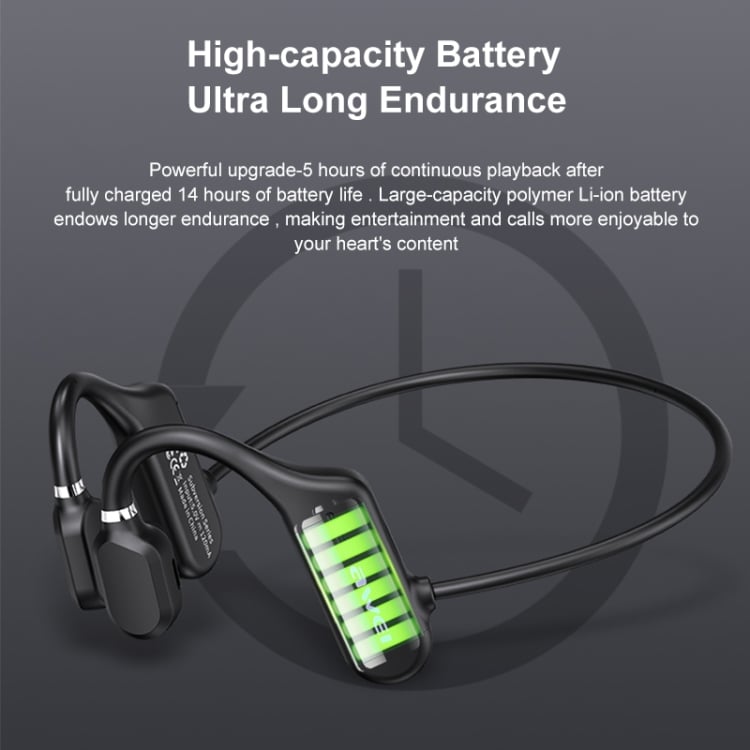 Awei A889BL Bluetooth 5.0 Sports Headset - Innovative Air Conduction Design 9 Awei A889Bl Bluetooth 5.0 Sports Headset - Innovative Air Conduction Design - Image 9