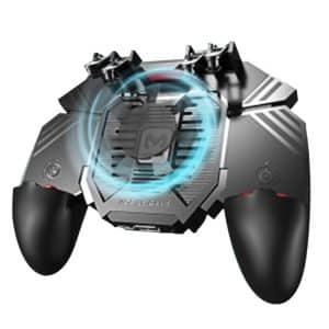 AK77 4000mAh Battery Six-finger Gamepad for 4.7-6.5" Phones, Bracket Included