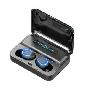 Touch F9-5 Bluetooth Earphones with Noise Cancelling & Power Bank