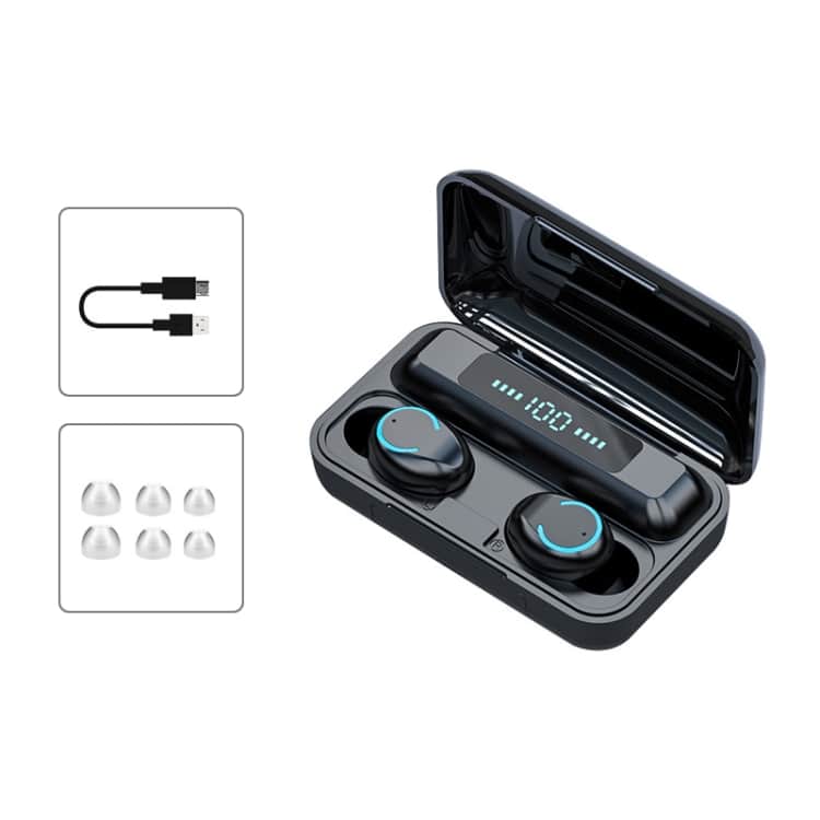 Ultimate Sound: F9-9 TWS Bluetooth Earphones with Noise Cancellation & LED Display 13 Ultimate Sound: F9-9 Tws Bluetooth Earphones With Noise Cancellation &Amp; Led Display - Image 13