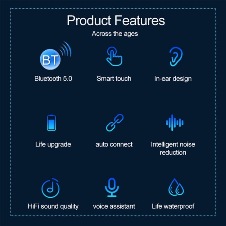 Ultimate Sound: F9-9 TWS Bluetooth Earphones with Noise Cancellation & LED Display 9 Ultimate Sound: F9-9 Tws Bluetooth Earphones With Noise Cancellation &Amp; Led Display - Image 9