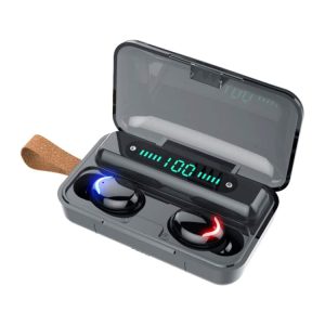 Enhanced Sound F9-5C Bluetooth Earphones with Noise Reduction & LED Light