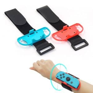 Adjustable Elastic Dance Wrist Bands for Nintendo Switch (1 Pair) • Fits All Sizes