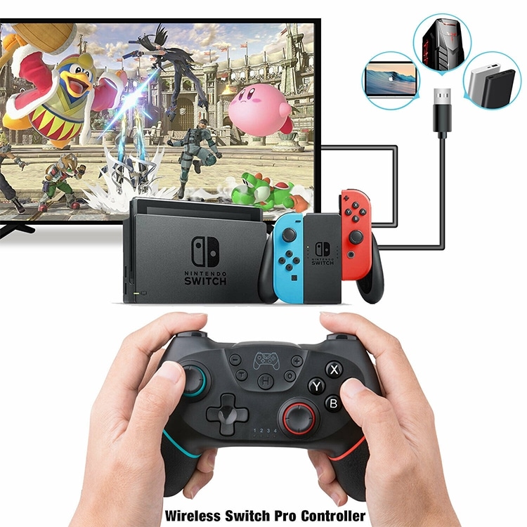 Bluetooth Game Controller for Switch Pro - Enhanced Gaming Experience 6 Bluetooth Game Controller For Switch Pro - Enhanced Gaming Experience - Image 6