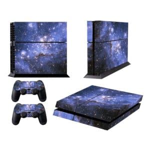 Starry Sky Protective Film Sticker for Sony PS4, Fashion Color Design