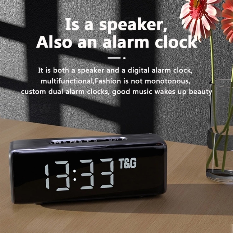 Wake up to music with the T&G TG174 Bluetooth Speaker – Alarm Clock & FM Radio 6 Wake Up To Music With The T&Amp;G Tg174 Bluetooth Speaker – Alarm Clock &Amp; Fm Radio - Image 6