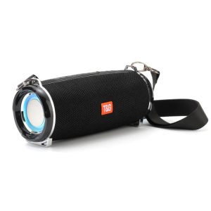 3D Stereo Portable LED Bluetooth Speaker with FM - Music Anywhere, Anytime!