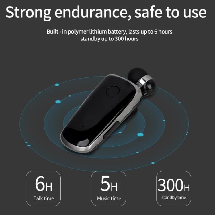Vibrant K39 Bluetooth Headset with Vibrating Alert in Multiple Colors 6 Vibrant K39 Bluetooth Headset With Vibrating Alert In Multiple Colors - Image 6
