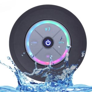 Unleash Stereo Sound: BTS-08 Waterproof Bluetooth Shower Speaker