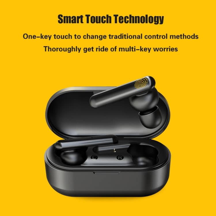 Touch-Control T10 Mini Bluetooth Earphones with Mic & Charger 4 Touch-Control T10 Mini Bluetooth Earphones With Mic &Amp; Charger - Image 4