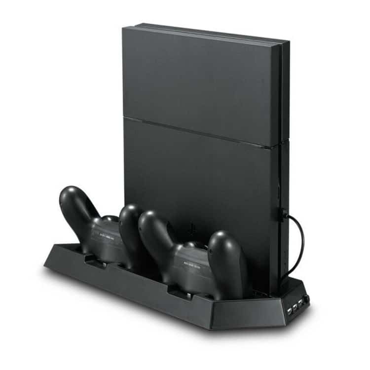 KJH PSLIM-03 Ultra-thin Cooling Fan & Charger for PS4 Console 6 Kjh Pslim-03 Ultra-Thin Cooling Fan &Amp; Charger For Ps4 Console - Image 6