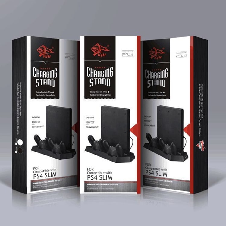 KJH PSLIM-03 Ultra-thin Cooling Fan & Charger for PS4 Console 7 Kjh Pslim-03 Ultra-Thin Cooling Fan &Amp; Charger For Ps4 Console - Image 7