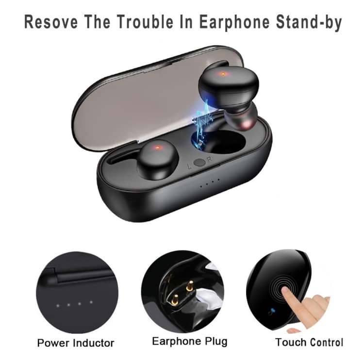 Y30 Bluetooth 5.0 Headset with Digital Display - Wireless In-Ear Sound Excellence 3 Y30 Bluetooth 5.0 Headset With Digital Display - Wireless In-Ear Sound Excellence - Image 3