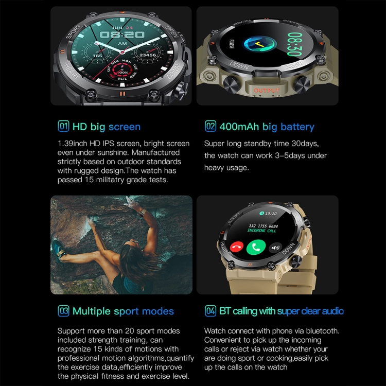 K56Pro Smart Watch: Heart Rate, Blood Pressure & Oxygen Monitoring 7 K56Pro Smart Watch: Heart Rate, Blood Pressure &Amp; Oxygen Monitoring - Image 7