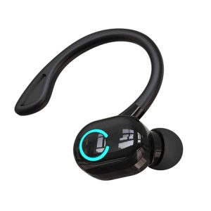 Stylish S10 Bluetooth Headset - Black & White Stereo Earphones