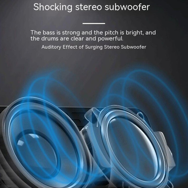 15W LED Clock & Bluetooth Speaker with Wireless Charging - All-in-One Entertainment 6 15W Led Clock &Amp; Bluetooth Speaker With Wireless Charging - All-In-One Entertainment - Image 6