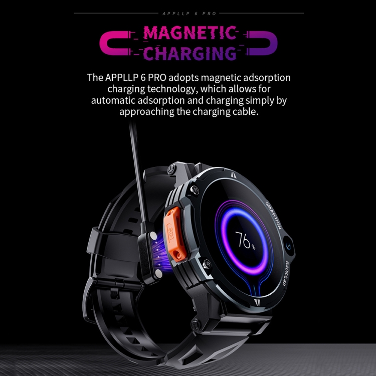 LOKMAT APPLLP6 Pro: Dual-Camera 4G Smart Watch, 1.54" Display 9 Lokmat Appllp6 Pro: Dual-Camera 4G Smart Watch, 1.54&Quot; Display - Image 9