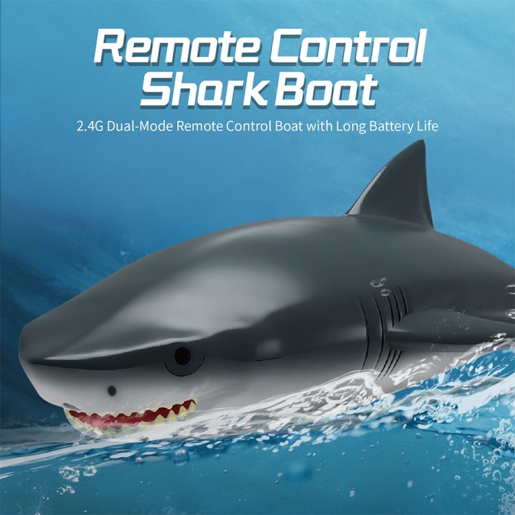 YDJ-818 2.4G RC Shark Boat - High-Speed Remote Control for Thrilling Adventures 4 Ydj-818 2.4G Rc Shark Boat - High-Speed Remote Control For Thrilling Adventures - Image 4