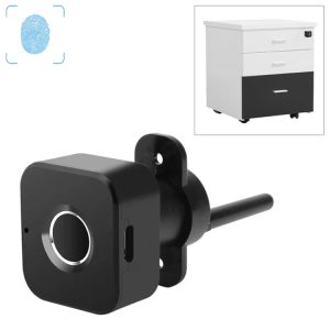 Smart Semiconductor Fingerprint Lock with Triple Drawer & Micro USB Charging