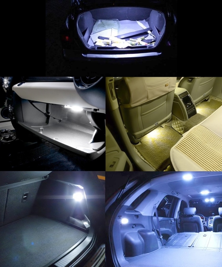 2 PCS 31mm Festoon 3W 300LM White Canbus Car Reading Lamps, 8 LED 3528 SMD 6 2 Pcs 31Mm Festoon 3W 300Lm White Canbus Car Reading Lamps, 8 Led 3528 Smd - Image 6