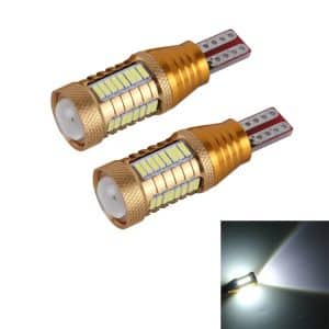 Upgrade Your Vehicle with 2 PCS T15-4014-32SMD + 1 5W LED Car Clearance Lights - White Light, 650LM, DC12V