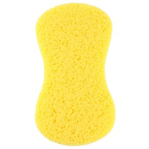 5-Piece Household Cleaning Sponge Set - Yellow Car Wash Sponge with Macropores