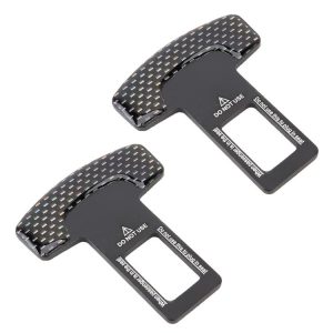 Carbon Fibre 2-in-1 Car Seat Belt Clip for Enhanced Safety