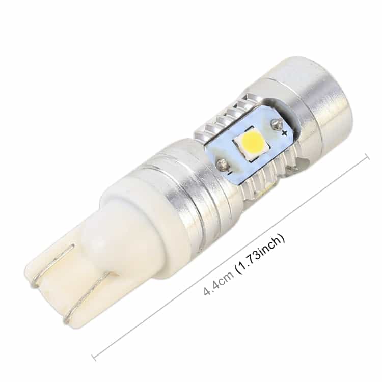 2PCS T10 6LEDs SMD-3030 6000K Car Clearance Light w/ Projector Lens, DC12V 3 2Pcs T10 6Leds Smd-3030 6000K Car Clearance Light W/ Projector Lens, Dc12V - Image 3