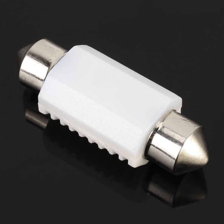 2 PCS 36mm DC12V LED Car Reading Lamp, 6000K 135LM, Decoder Included 3 2 Pcs 36Mm Dc12V Led Car Reading Lamp, 6000K 135Lm, Decoder Included - Image 3