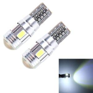 2-Pack T10 3W 6 SMD 5630 LED Canbus Car Clearance Lights - Error-Free, 12V