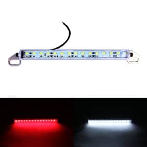 10W 30 LED SMD 2835 White + Red Car Backup Brake Light - 60cm Cable, DC 12V