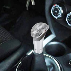 Carbon Fiber Universal Auto Car Gear Shift Knob for Enhanced Transmission • Stylish Upgrade