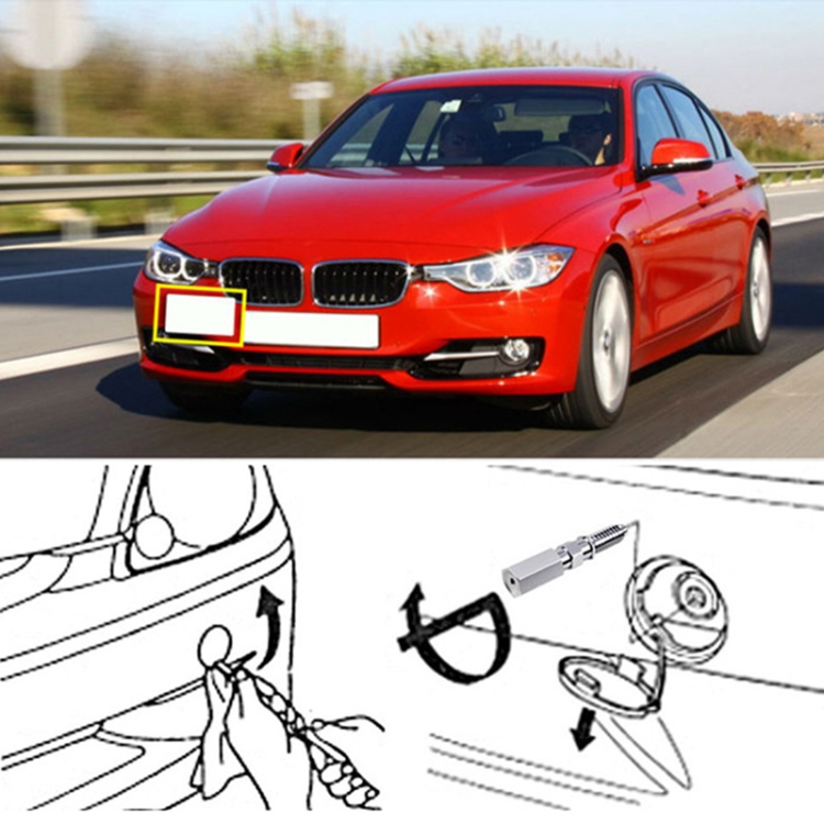 Universal Front Bumper Tow Hook Mount for Mazda/Lexus - Easy Installation 8 Universal Front Bumper Tow Hook Mount For Mazda/Lexus - Easy Installation - Image 8